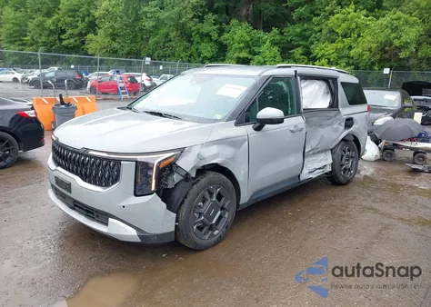 2025 Kia Carnival Mpv Hybrid Ex из США, поврежденный, VIN KNDNC5KA4S6030537